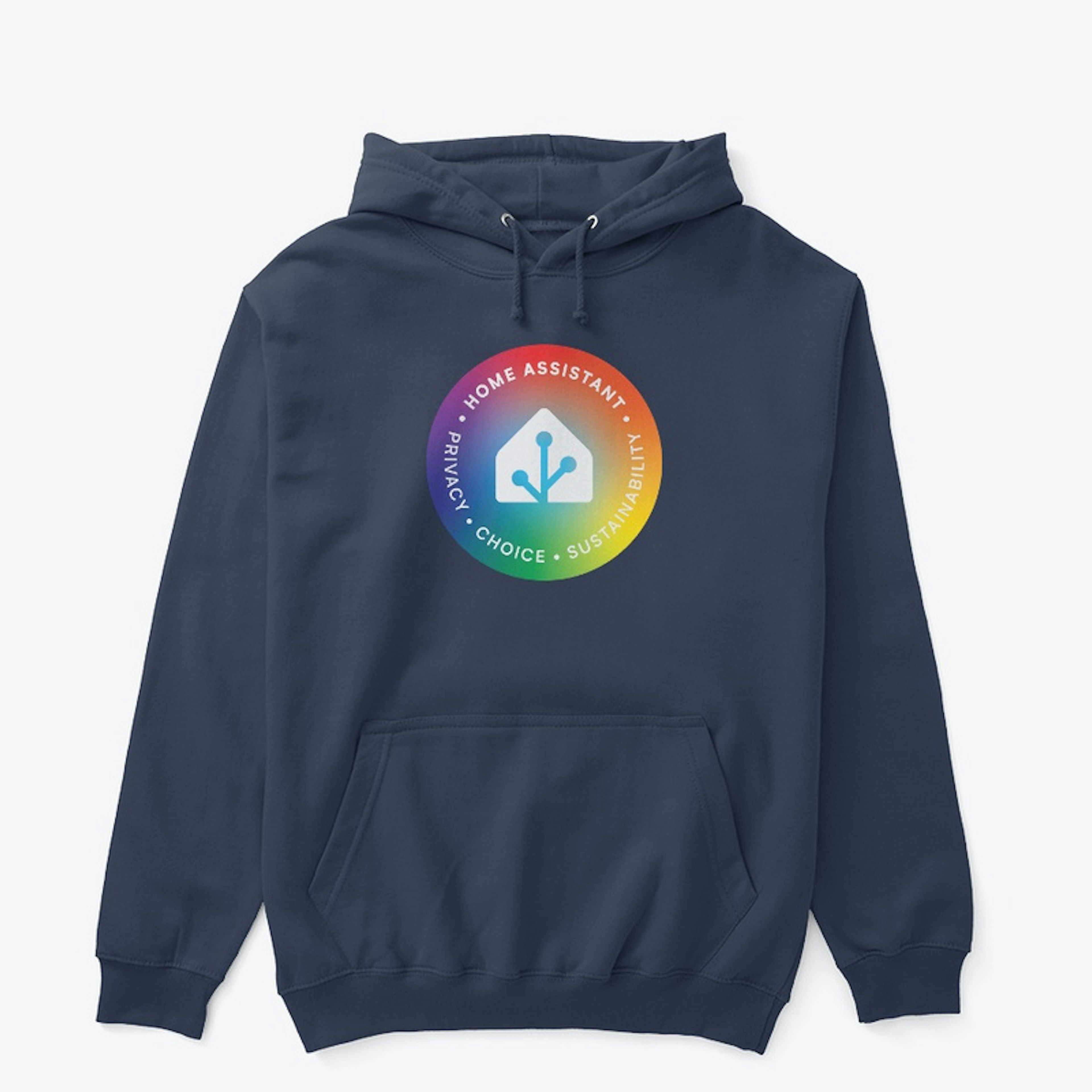 Home Assistant Rainbow Badge