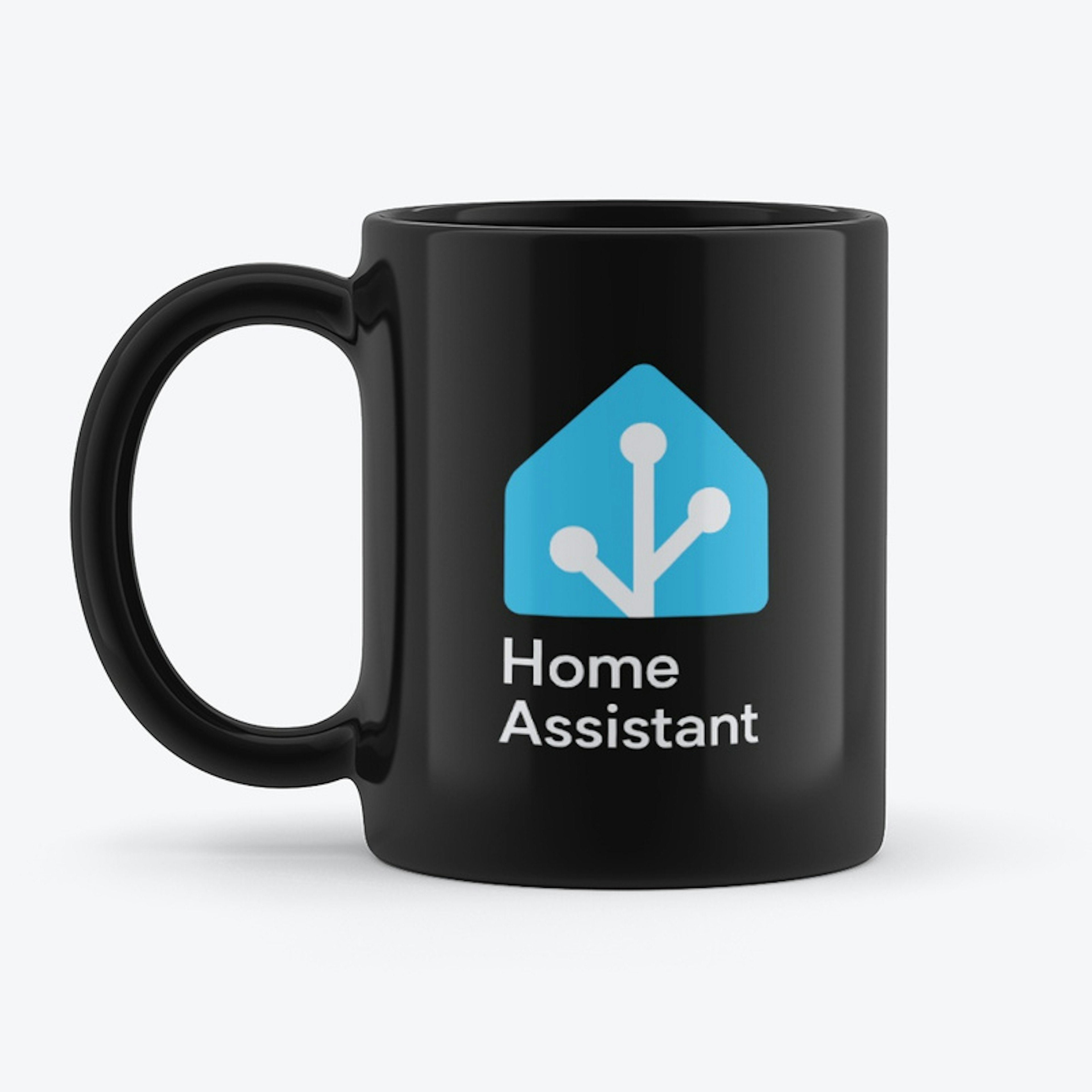 Home Assistant (New 2023 Logo!) in Black